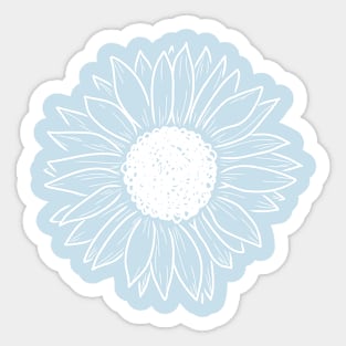 Sunflower Design Sticker